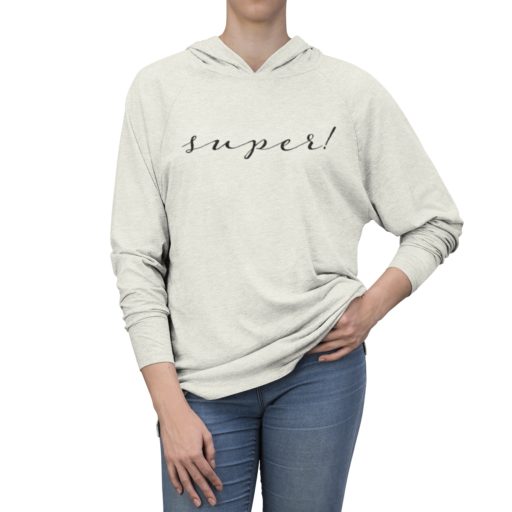 Super! Unisex Tri-Blend Hoodie