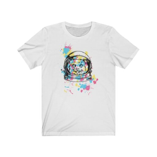 Colored Astronomy Kitty Unisex Jersey