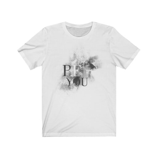 Drawn Dear with Be You quote Unisex Jersey