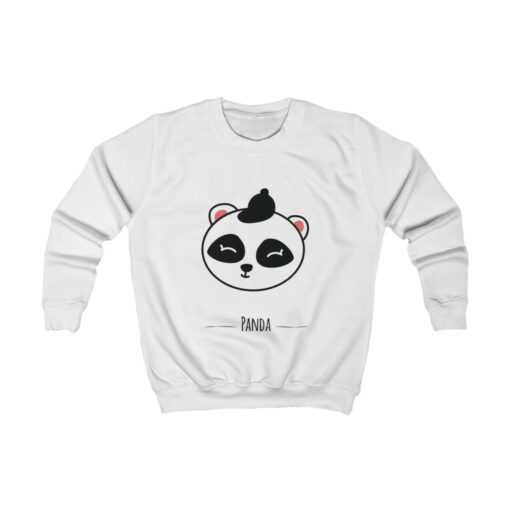 Panda Illustration Kids Sweatshirt