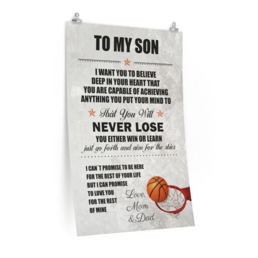 To My Son Poster