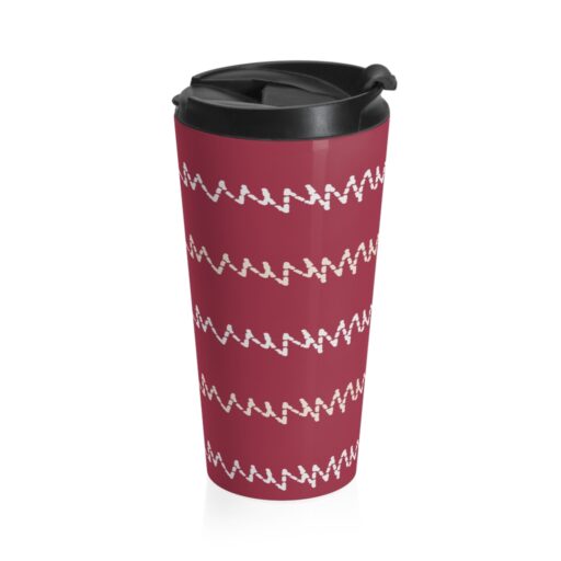 Sketching Pattern Stainless Steel Travel Mug