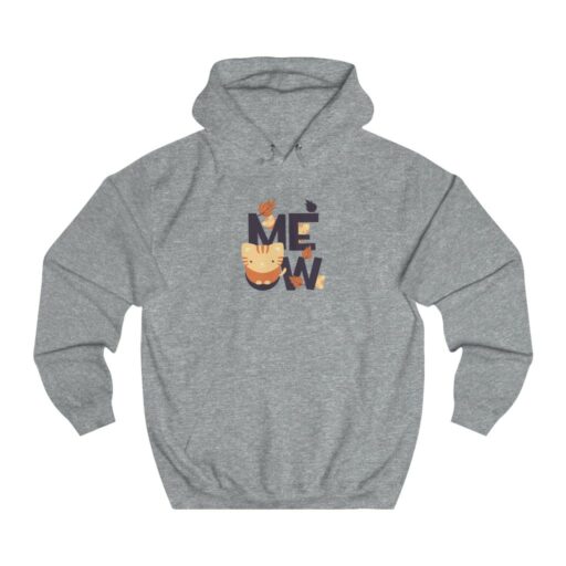 Meow Kitty Unisex College Hoodie