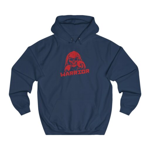 Warrior Skull Unisex College Hoodie