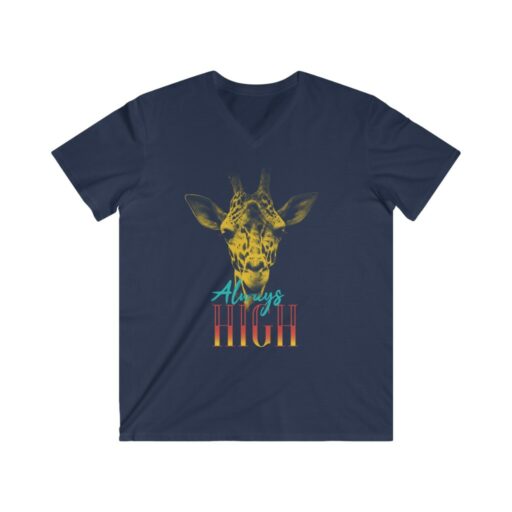 Always High Giraffe Men's Sleeve Tee