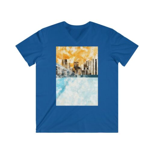 City Skyline Men's Sleeve Tee