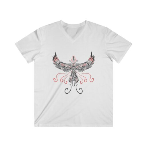 Phoenix Mandala Illustration Men's Sleeve Tee