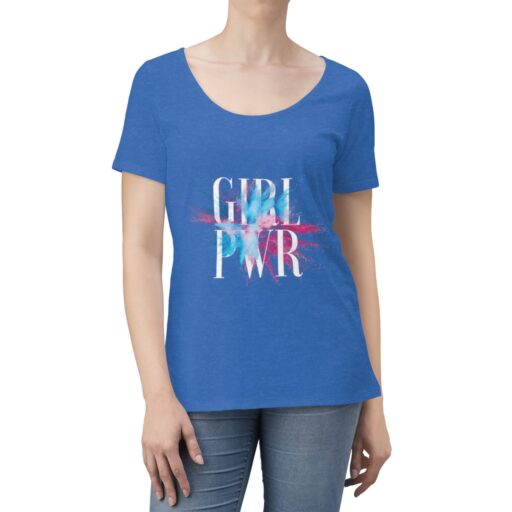 Girl Power Women's Scoop Neck T-shirt