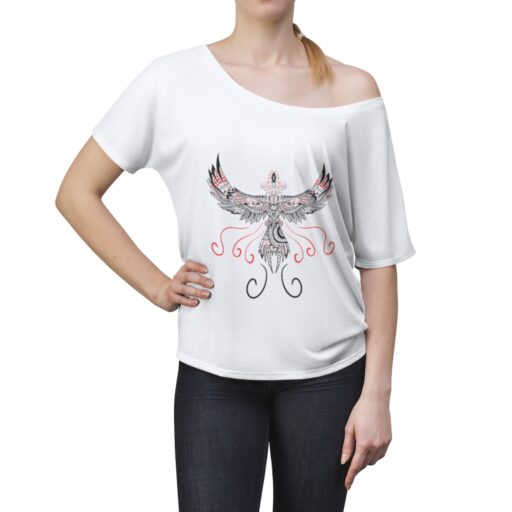 Phoenix Mandala Women's Slouchy top